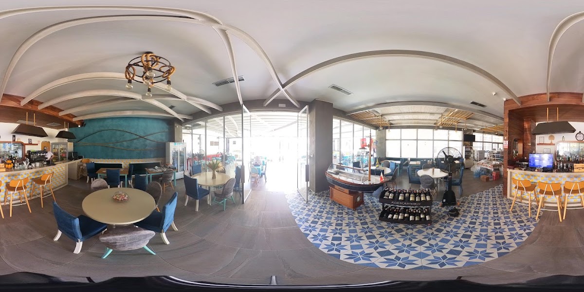 360 degree tour inside Opus Restaurant, Radhimë, Albania